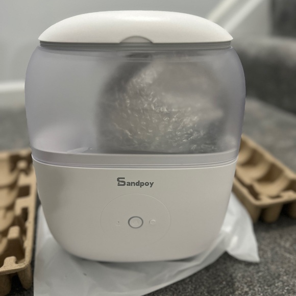 Hanging Automatic Rabbit Feeder - White - Picture 7 of 16